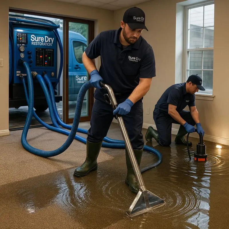 Water Extraction and Removal process in Hillview, KY